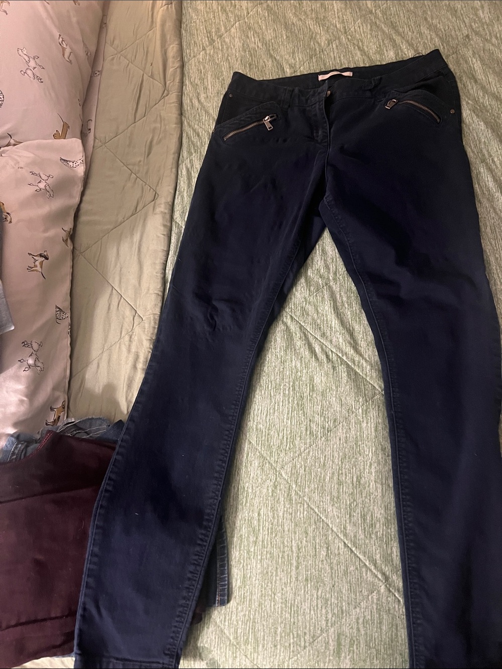 George Dark Navy Skinny Jeans